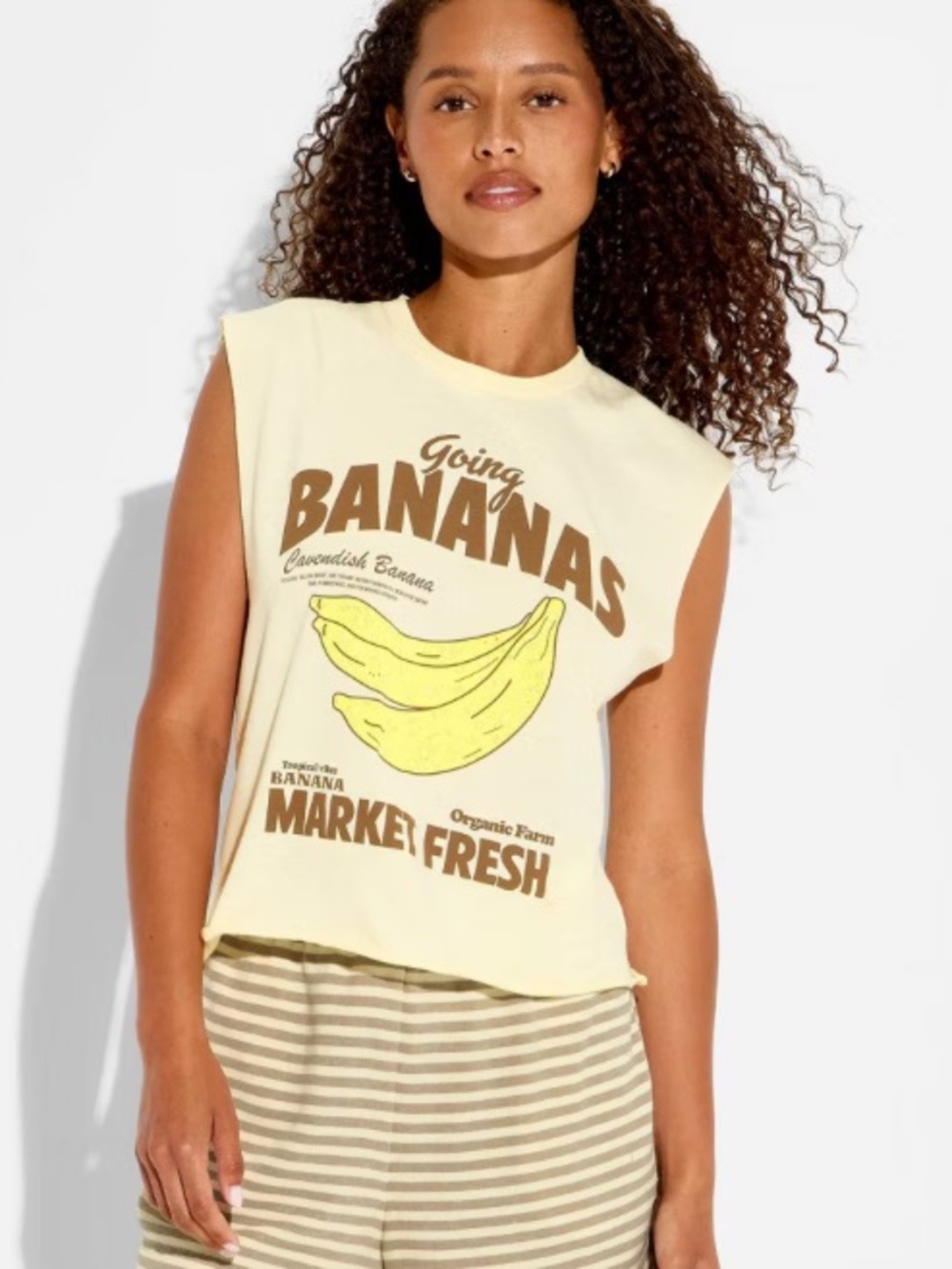 Women's Going Bananas Muscle Graphic
Tank Top - Yellow new - Picture 1 of 4
